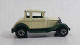 Vintage 1979 Lesney Matchbox Superfast Model A Ford Cream White and Green Die Cast Toy Car Vehicle