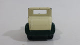 Vintage 1979 Lesney Matchbox Superfast Model A Ford Cream White and Green Die Cast Toy Car Vehicle
