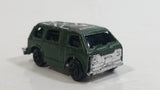 Buddy L "Metal Made" Mini Army Military Van Olive Green Die Cast Toy Car Vehicle