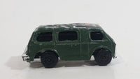 Buddy L "Metal Made" Mini Army Military Van Olive Green Die Cast Toy Car Vehicle