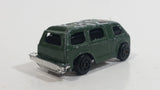 Buddy L "Metal Made" Mini Army Military Van Olive Green Die Cast Toy Car Vehicle