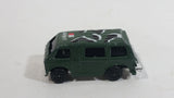 Buddy L "Metal Made" Mini Army Military Van Olive Green Die Cast Toy Car Vehicle