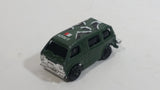 Buddy L "Metal Made" Mini Army Military Van Olive Green Die Cast Toy Car Vehicle