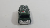 Buddy L "Metal Made" Mini Army Military Van Olive Green Die Cast Toy Car Vehicle