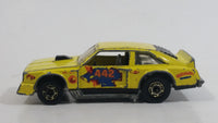 1982 Hot Wheels Flat Out 442 Yellow Die Cast Toy Muscle Car Vehicle GHO - Hong Kong