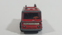 Vintage PlayArt Fire Tender Fire Truck Red Die Cast Toy Car Vehicle - Made in Hong Kong