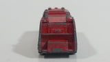 Vintage PlayArt Fire Tender Fire Truck Red Die Cast Toy Car Vehicle - Made in Hong Kong