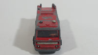 Vintage PlayArt Fire Tender Fire Truck Red Die Cast Toy Car Vehicle - Made in Hong Kong