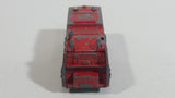 Vintage PlayArt Fire Tender Fire Truck Red Die Cast Toy Car Vehicle - Made in Hong Kong