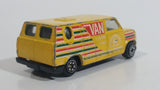 Vintage Yatming Ford Econoline E-150 Van Yellow "International Tournament" 5-Speed 4WD Die Cast Toy Car Vehicle No. 1501
