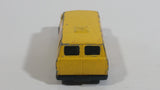 Vintage Yatming Ford Econoline E-150 Van Yellow "International Tournament" 5-Speed 4WD Die Cast Toy Car Vehicle No. 1501