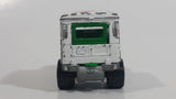 Majorette No. 277 Toyota 4x4 White Rallye 80 Star 1/53 Scale Die Cast Toy Car Vehicle with Opening Rear Window