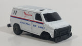 Mini Toys Universal Air Lines White Van Die Cast Toy Car Vehicle - Missing the front Wheels