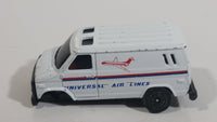 Mini Toys Universal Air Lines White Van Die Cast Toy Car Vehicle - Missing the front Wheels