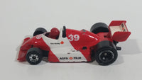 1984 Matchbox F1 Racer Agfa Film Ross Bentley Red White 1:55 Scale Die Cast Toy Race Car Vehicle