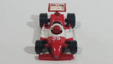 1984 Matchbox F1 Racer Agfa Film Ross Bentley Red White 1:55 Scale Die Cast Toy Race Car Vehicle