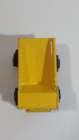 Vintage Zylmex P380 Dump Truck Yellow Die Cast Toy Car Construction Equipment Vehicle