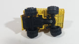 Vintage Zylmex P380 Dump Truck Yellow Die Cast Toy Car Construction Equipment Vehicle