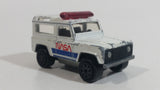 Majorette Land Rover NASA No. 266 National Aeronautics and Space Administration White Die Cast Toy Car Vehicle