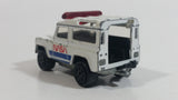 Majorette Land Rover NASA No. 266 National Aeronautics and Space Administration White Die Cast Toy Car Vehicle