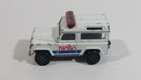 Majorette Land Rover NASA No. 266 National Aeronautics and Space Administration White Die Cast Toy Car Vehicle