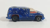 1979 Hot Wheels Scene Machines Inside Story Beach Blaster Van White Painted Blue Die Cast Toy Car Vehicle Hong Kong