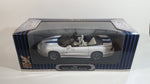 Yatming Road Signature Collector's Edition 1999 Pontiac Firebird Trans Am Convertible White with Blue Stripes 1/18 Scale Die Cast Toy Car Vehicle In Box