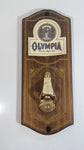 Vintage Olympia Brewing Company Metal & Wooden Wall Mount Beer Bottle Opener - North Columbia Trading Company Enderby, B.C.