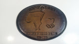 Rare Seoul 1988 Games of the XXIVTH Olympiad Olympics Brass Composite Metal Wall Plaque Hanging