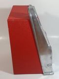 Vintage Nevada Las Vegas "Entertainment Capital of the World" 11" Tall Metal Coin Bank 4 Wheel