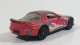 MotorMax 6023 Mazda RX-7 Red 1/64 Scale Die Cast Toy Car Vehicle