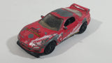 MotorMax 6023 Mazda RX-7 Red 1/64 Scale Die Cast Toy Car Vehicle