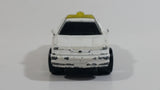 2002 Matchbox Ford Crown Victoria Police Cops White Die Cast Toy Car Vehicle McDonald's Happy Meal