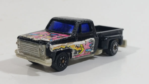 Unknown Brand Ford F-150 Truck Black with Demon sticker Tampos Die Cast Toy Car Vehicle Hong Kong