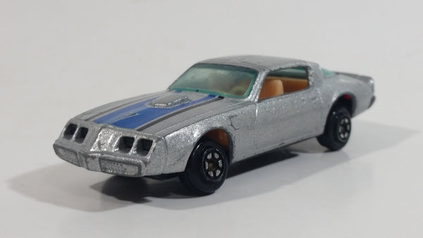 Yatming Pontiac Trans Am Turbo T/A #30 No. 1030 Silver Die Cast Toy Muscle Car Vehicle