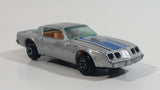 Yatming Pontiac Trans Am Turbo T/A #30 No. 1030 Silver Die Cast Toy Muscle Car Vehicle