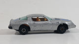 Yatming Pontiac Trans Am Turbo T/A #30 No. 1030 Silver Die Cast Toy Muscle Car Vehicle