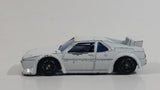 Rare Unknown Brand BMW M.I. White Die Cast Toy Rally Racing Car Vehicle - Hong Kong