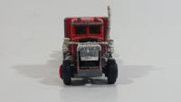 Majorette Kenworth Semi Tractor Truck Rig Red 1/87 Scale Die Cast Toy Car Vehicle - Missing Hood