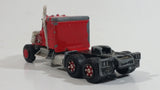 Majorette Kenworth Semi Tractor Truck Rig Red 1/87 Scale Die Cast Toy Car Vehicle - Missing Hood