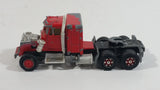 Majorette Kenworth Semi Tractor Truck Rig Red 1/87 Scale Die Cast Toy Car Vehicle - Missing Hood