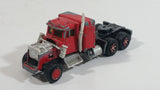 Majorette Kenworth Semi Tractor Truck Rig Red 1/87 Scale Die Cast Toy Car Vehicle - Missing Hood