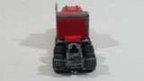 Majorette Kenworth Semi Tractor Truck Rig Red 1/87 Scale Die Cast Toy Car Vehicle - Missing Hood