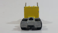 Majorette Kenworth Semi Tractor Truck Rig Yellow 1/87 Scale Die Cast Toy Car Vehicle - with Opening Hood