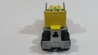 Majorette Kenworth Semi Tractor Truck Rig Yellow 1/87 Scale Die Cast Toy Car Vehicle - with Opening Hood