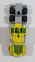 Majorette Kenworth Semi Tractor Truck Rig Yellow 1/87 Scale Die Cast Toy Car Vehicle - with Opening Hood