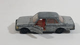 Vintage 1978 Tomica Mercedes Benz 450 SEL 1/57 Scale Silver Die Cast Toy Car Vehicle with Opening Doors