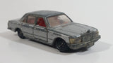 Vintage 1978 Tomica Mercedes Benz 450 SEL 1/57 Scale Silver Die Cast Toy Car Vehicle with Opening Doors