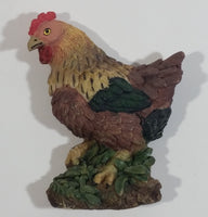 Chicken Rooster Hen Resin Fridge Magnet