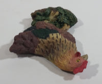 Chicken Rooster Hen Resin Fridge Magnet